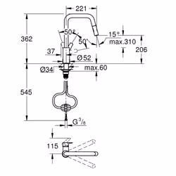 GROHE Start Chrome - Vue supplémentaire 5