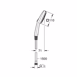 GROHE Vitalio Comfort 110 Chrome - Vue supplémentaire 4