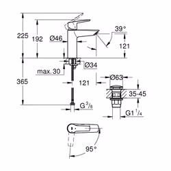 GROHE Start Noir - Vue supplémentaire 4
