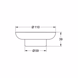 GROHE Start porte-savon Chrome
