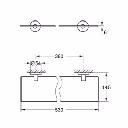 GROHE Start étagère murale de salle de bain