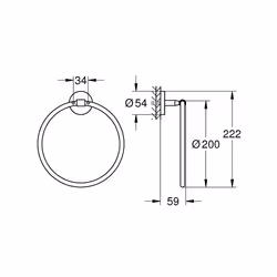 GROHE Start Cosmopolitan Chrome
