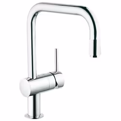 GROHE Minta, Chrome, Poignées de levier, Unique, Vitrocéramique, 4,6 cm, 360°