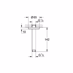 GROHE Rainshower Chrome 1 pièce(s)