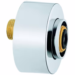 raccord S DN 15 x DN 20 excentricité 7,5 mm amortisseur de bruit rosette à visser GROHE StarLight finition chromée