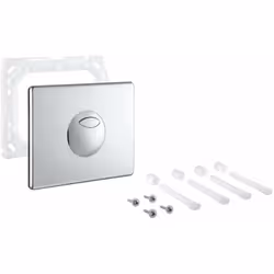 Bouton de commande de chasse d’eau pour montage ultérieur pour vanne avec évacuation pneumatique à 2 sorties (42253 et 42774) ...
