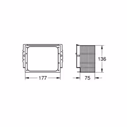 GROHE 42326000 pièce de remplacement de chasse d’eau