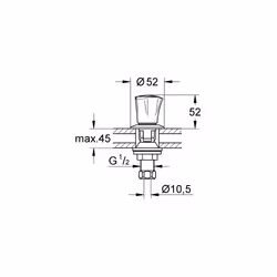GROHE Costa L Chrome