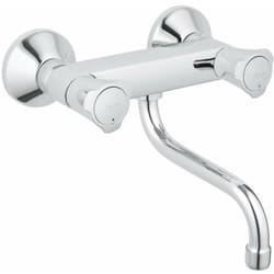 Grohe - Costa - Mitigeur d'évier mural, chrome 31187001