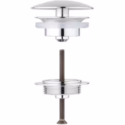 Pour vasque sans trop-plein Plaque de recouvrement amovible GROHE StarLight Chrome éclatant et durable Série : Veris Coloris  ...