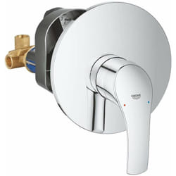 Grohe - Eurosmart - Mitigeur de douche encastré avec le corps, chrome 33556002