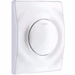 Plaque de déclenchement pour urinoir dimensions : 116 x 144 mm couleur : blanc alpin commande manuelle pour urinoir set de mo ...