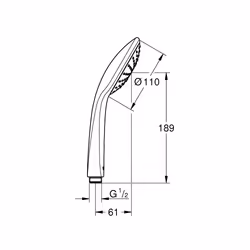 GROHE Vitalio Joy 110 support de douche
