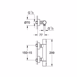 GROHE Precision Joy Chrome