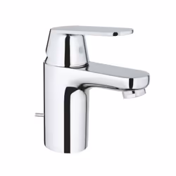 Mitigeur de lavabo monocommande taille S en laiton chromé - Grohe Eurosmart Cosmopolitan Mélangeurs de qualité Choisissez un ...