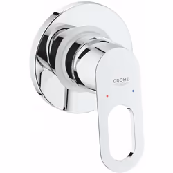 Description générale Le mitigeur de douche encastré Grohe BauLoop allie design moderne et fonctionnalité. Il est conçu pour s ...