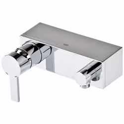 Le mitigeur monocommande de douche Allure de GROHE en DN 15 est conçu pour le montage mural et équipé d´une cartouche en céra ...