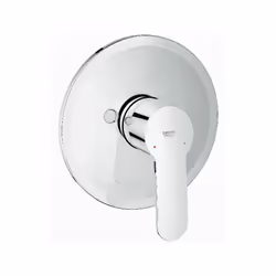 Mitigeur monocommande de 1/2" pour douche. Corps encastré inclus. Cartouche à disques en céramique de 46 mm. Chromage Grohe S ...