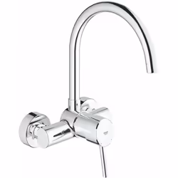 Description générale Le mitigeur mural Concetto de GROHE est un choix idéal pour votre cuisine, alliant esthétique moderne et ...