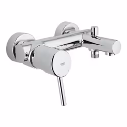 GROHE Concetto, Baignoire et douche, Poignées de levier, Métal, 1/2", Chrome