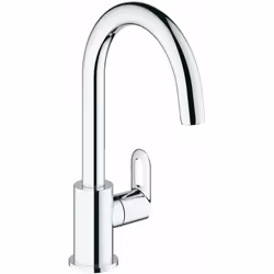 Description générale Le robinet de cuisine Grohe BauLoop est conçu pour une utilisation pratique avec de l'eau froide ou préa ...