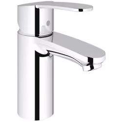 Eurostyle Cosmopolitan Mitigeur monocommande 1/2' lavabo Taille S monotrou - levier métallique GROHE SilkMove®: cartouche en  ...