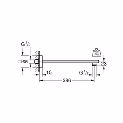 GROHE Rainshower Chrome 1 pièce(s)