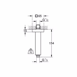 GROHE Rainshower Chrome 1 pièce(s)