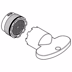 GROHE Aérateurs pour Robinet Bleu - 46765000