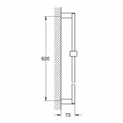 GROHE Euphoria Cube support de douche - Vue supplémentaire 4