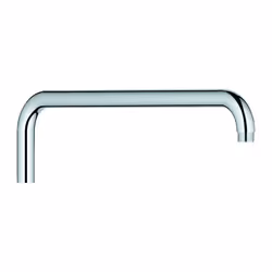 Métal, décharge 340 mm, distance de paroi 390 mm, filetage 1/2, surface StarLight, peut être utilisé pour tous les systèmes d ...