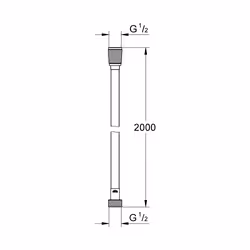 GROHE Silverflex TwistStop Chrome