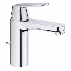 GROHE EUROSMART COSMOPOLITAN, Robinet de salle de bain, Poignées de levier, Métal, 1/2", Chrome