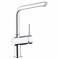 GROHE Minta, Chrome, Poignées de levier, Unique, Vitrocéramique, 4,6 cm, 360°