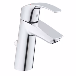GROHE EUROSMART, Robinet de salle de bain, Poignées de levier, Métal, 1/2", Chrome