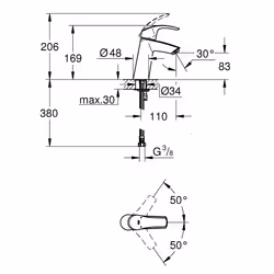 GROHE Eurosmart Chrome