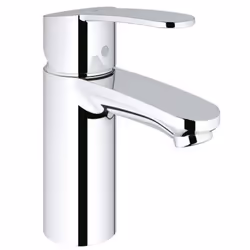 GROHE Eurostyle Cosmopolitan, Robinet de salle de bain, Poignées de levier, Acier inoxydable, 3/8", Chrome