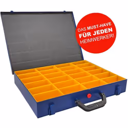 La valise de tri parfaite pour les professionnels : un total de 24 boîtes d'inserts amovibles contient la valise de petites p ...