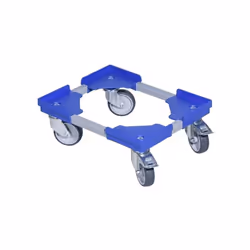 Informations techniques Charge max : 300 kg Couleur : bleu-gris Dimensions produit, hauteur : 175 mm Dimensions produit, larg ...