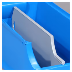 Allit ProfiPlus Box Divider 4, Gris, Polystyrène, 330 mm, 9 mm, 125 mm
