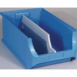 Trennw.ProfiPlus f.Stapelsichtboxen H.170mm ps grau Allit