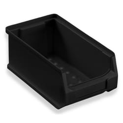 Allit ProfiPlus GripBox >E< 2 Panier de rangement Rectangulaire Polypropylène (PP) Noir