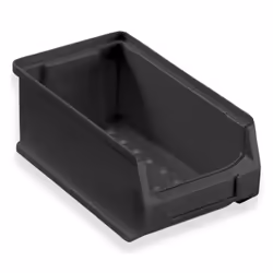 Allit ProfiPlus GripBox >E< 2 Panier de rangement Rectangulaire Polypropylène (PP) Noir