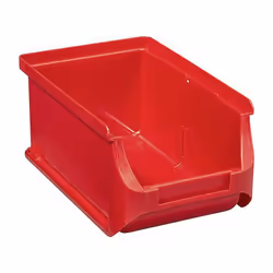 Description générale Bac de rangement Allit 456205, de couleur rouge, conçu pour une utilisation professionnelle. Ces bacs em ...