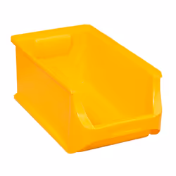 Allit 456214, Panier de rangement, Jaune, Rectangulaire, Polypropylène (PP), Monochromatique, Intérieure, Universel