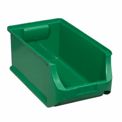 Allit 456215, Panier de rangement, Vert, Rectangulaire, Polypropylène (PP), Monochromatique, Intérieure, Universel