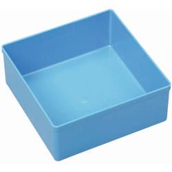 Allit EuroPlus Insert 45/3 Panier de rangement Carré Polystyrène Bleu