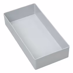 Allit EuroPlus Insert 45/5, Panier de rangement, Gris, Rectangulaire, Polystyrène, Monochromatique, Intérieure