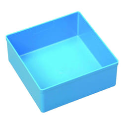 Allit EuroPlus Insert 63/3 Panier de rangement Carré Polystyrène Bleu