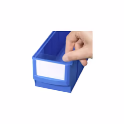 Allit - 456596 Etiquettes de marquage pour bacs de rangement ProfiPlus ShelfBox Label s blanc, transparent 20 pc(s)